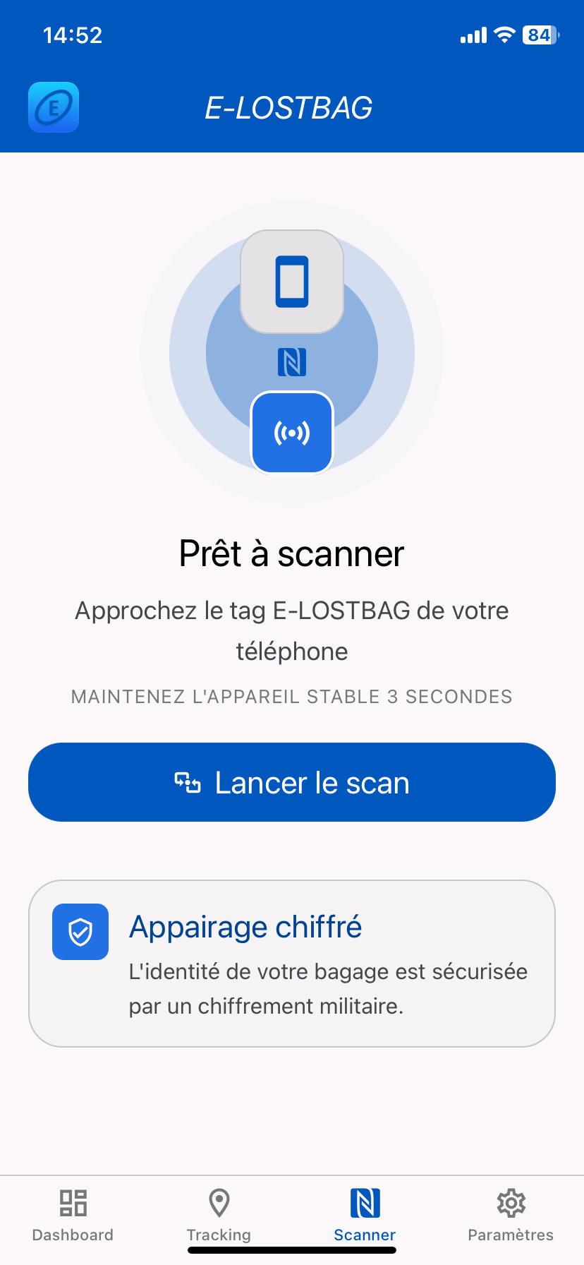 Scanner NFC